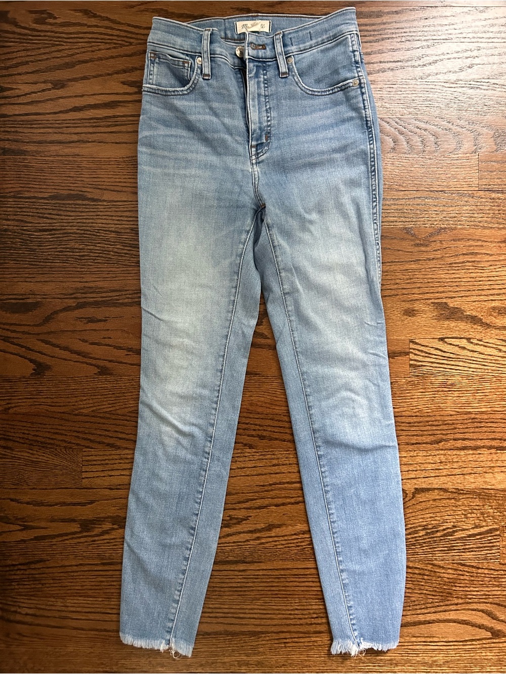 Madewell Women’s 10” High-Rise Skinny Jean in Light Wash